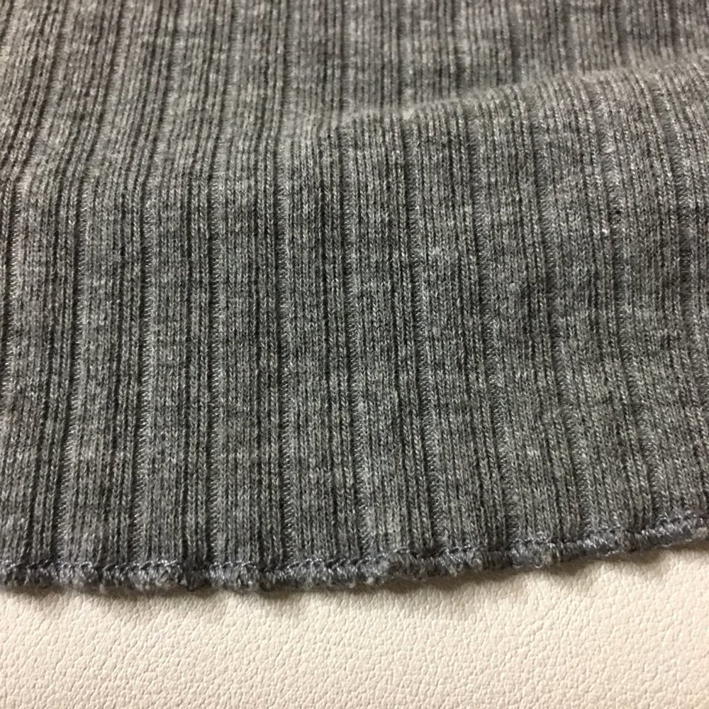 WILD FABLE Heather Gray Lace Trim Tiny Tank Ribbed Texture    NWOT! - Picture 4 of 8